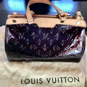 Louis Vuitton Vernis Brea PM Two-Way- AUTHENTIC